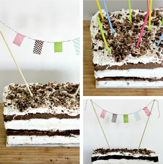 How to make an ice cream cake