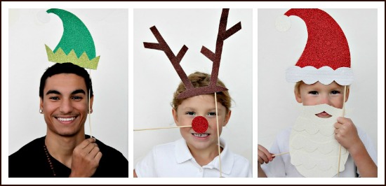 Christmas props for Holiday Photos