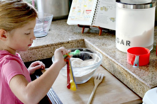 kids baking in the kitchen