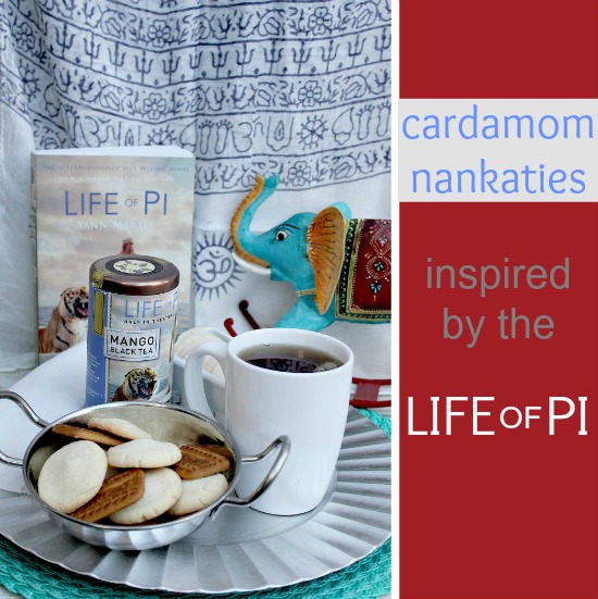 Cardamom Nankaties inspired by the Life of Pi