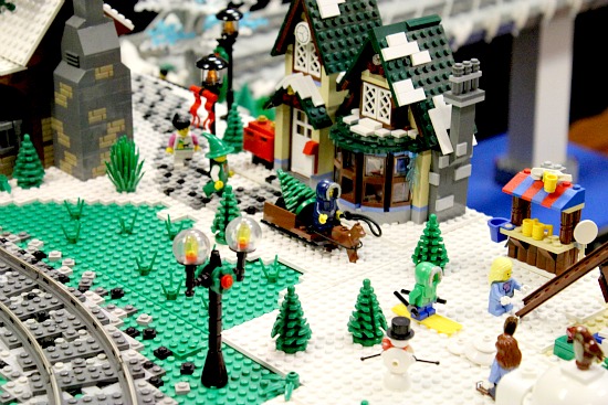 Lego Christmas Display