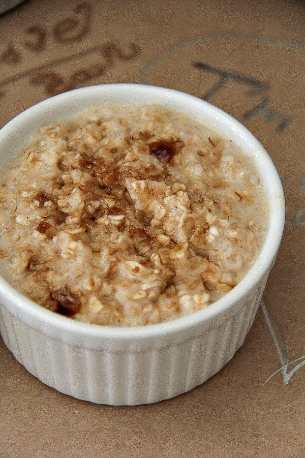 Homemade maple brown sugar oatmeal recipe