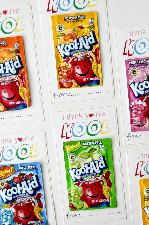 I Think You're Kool Valentine's Day Printables | Tonya Staab