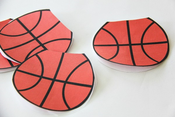 paper basketballs cut out