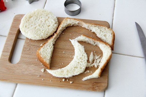 how to make a circle sandwich