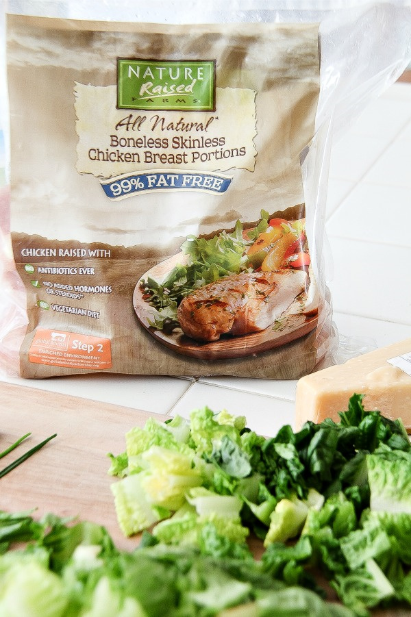 a bag of nature raised farm chicken