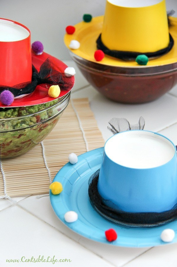 sombrero paper plate and cup craft