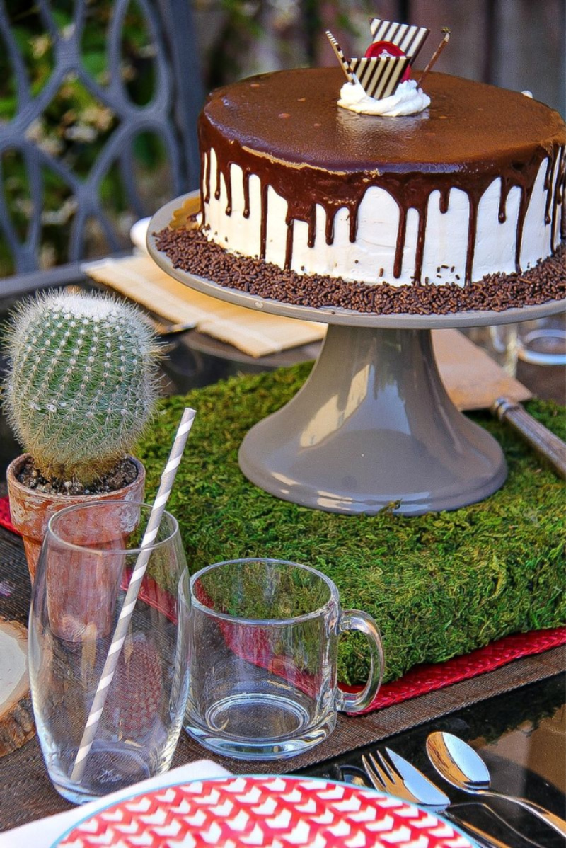 how to set up a decadent coffee and dessert bar for fathers day