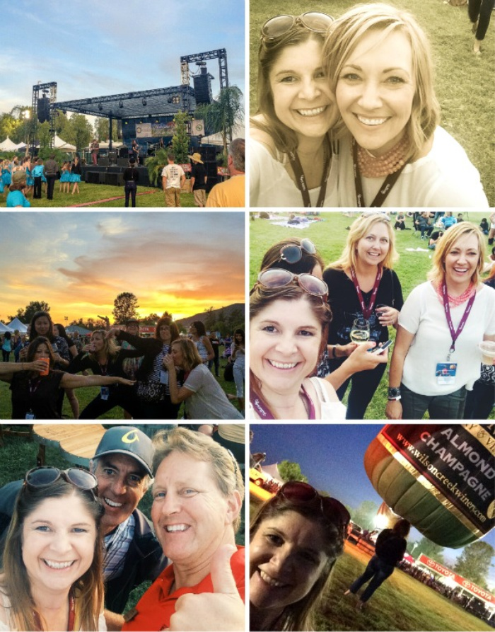 temecula valley balloon and wine festival collage