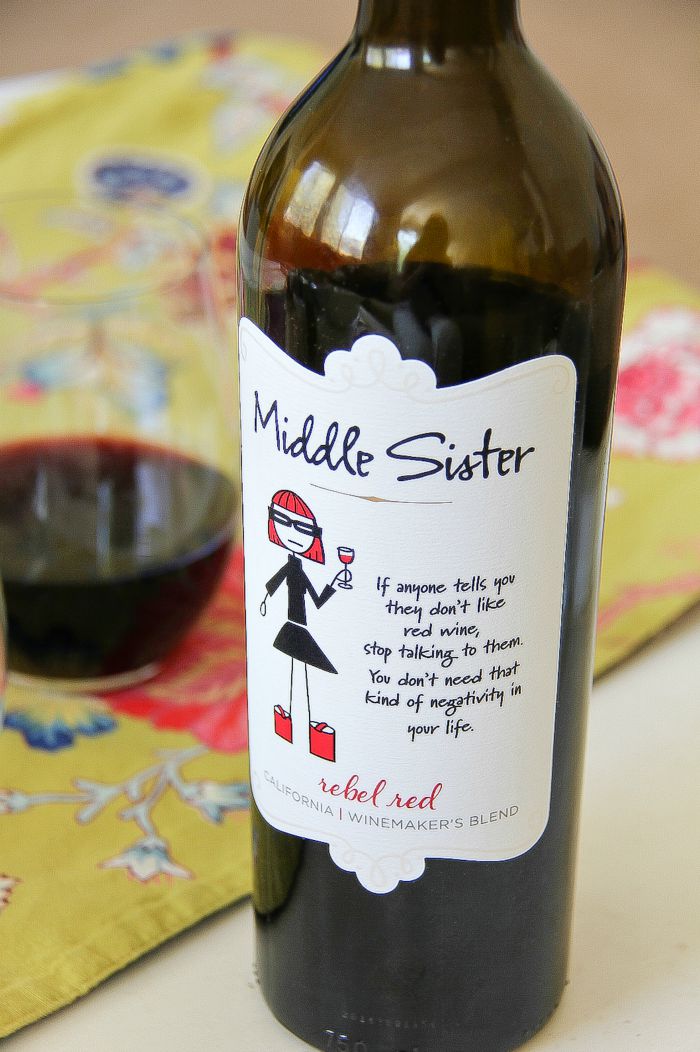 Middle Sister Rebel Red Wine