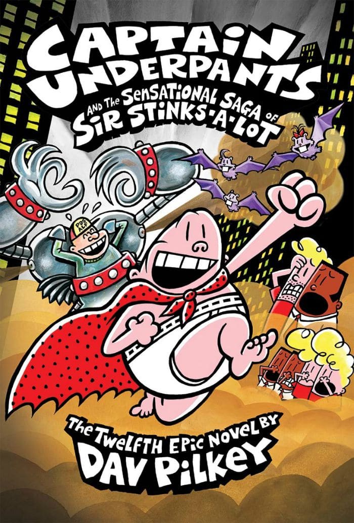 captain underpants book cover