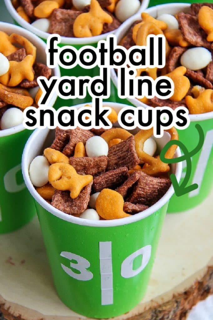 football yard line party cups for kids pinterest