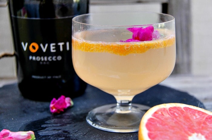 easy prosecco cocktails with citrus