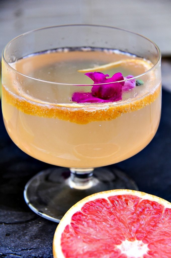 Lemon and Grapefruit Prosecco Citrus Cocktails Tonya Staab