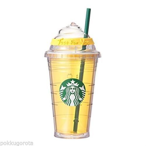 yellow starbucks tumbler