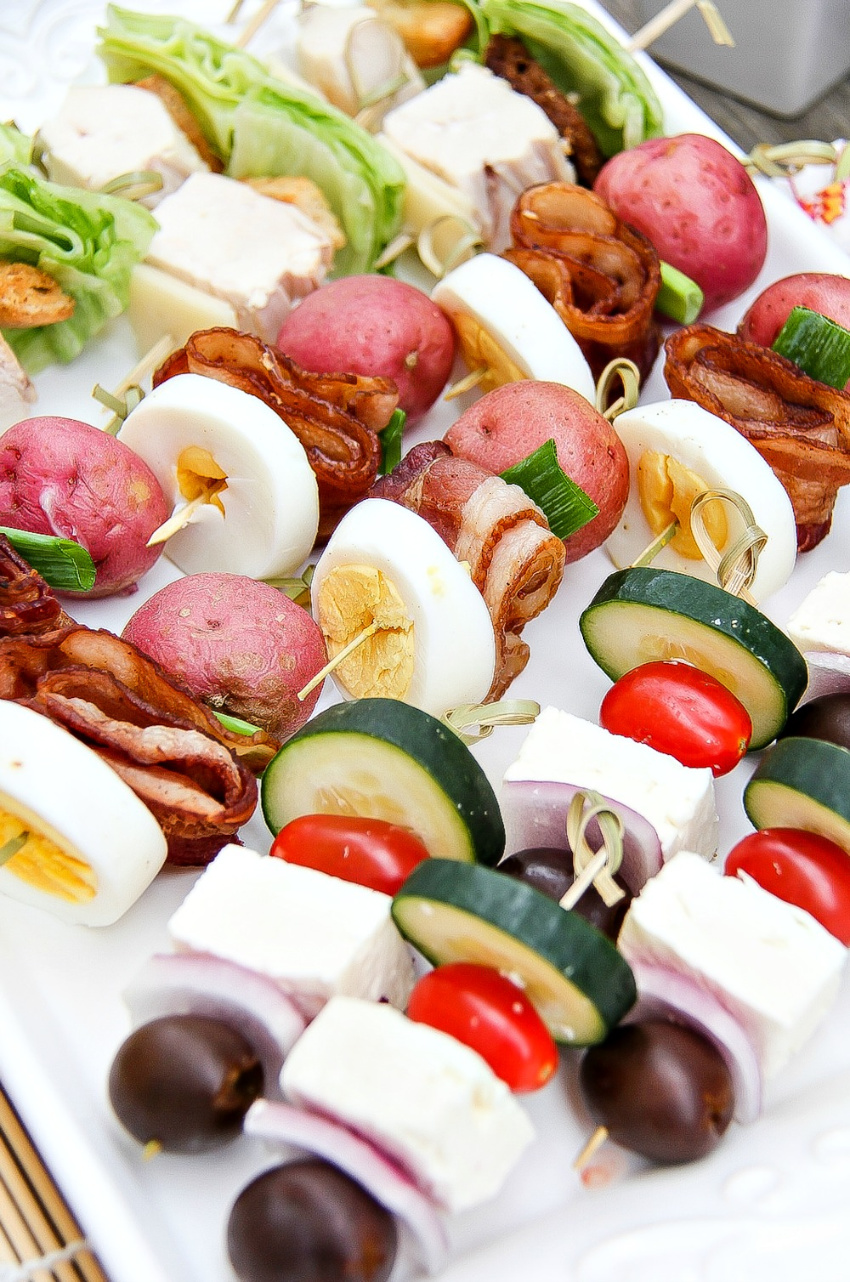 salad skewers for parties