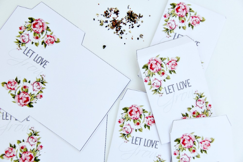 printable seed packets