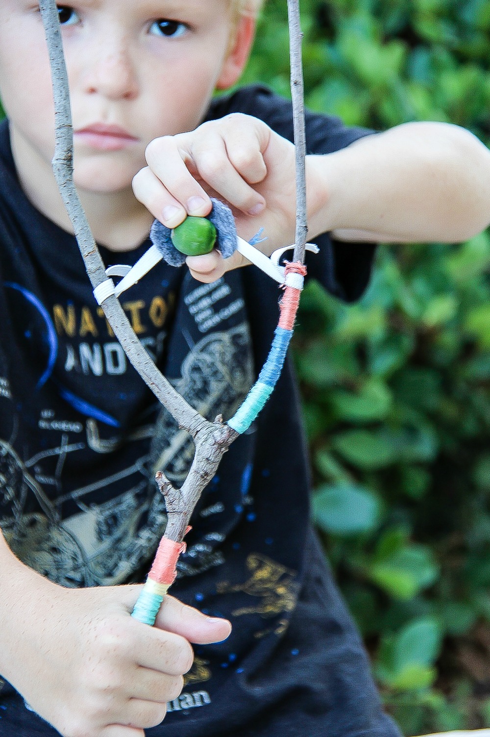 stick slingshot craft for kids