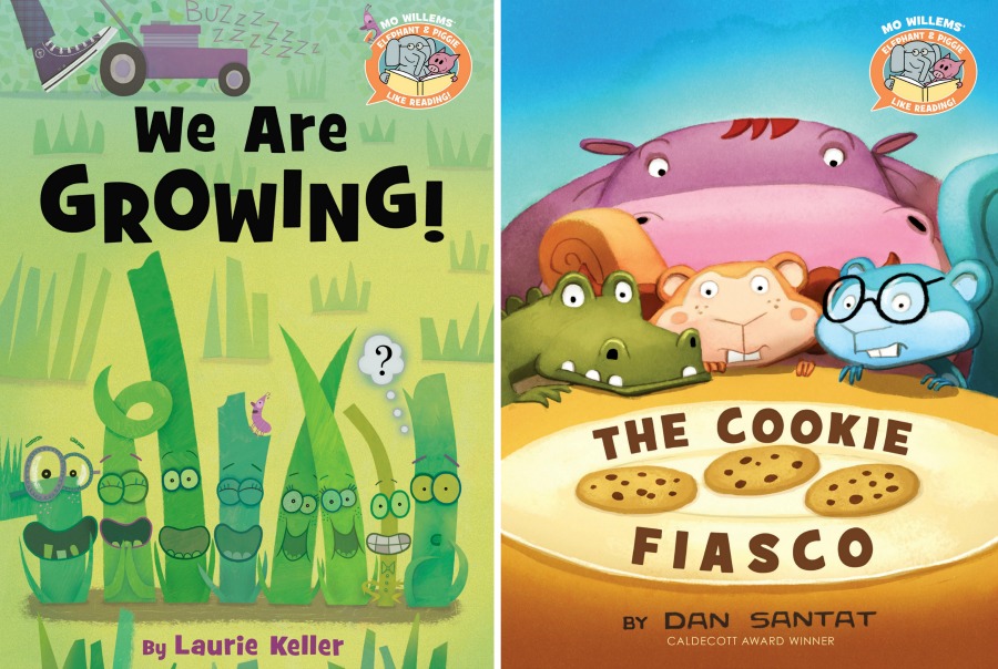 We are Growing by Laurie Keller and The Cookie Fiasco by Dan Santat