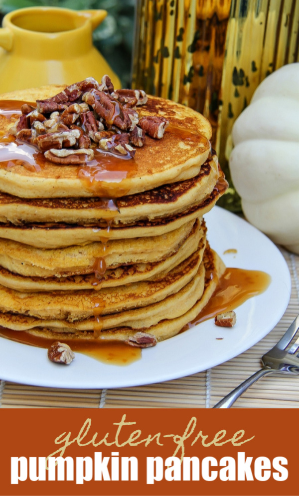gluten-free pumpkin pancake pinterest image
