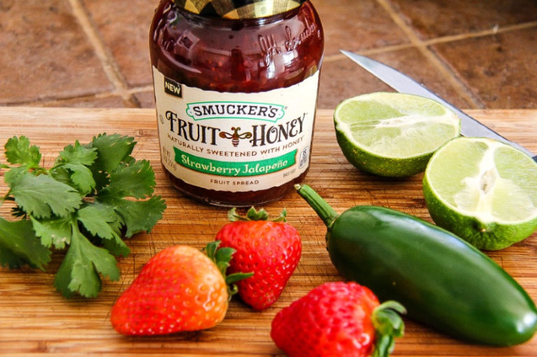 Strawberry Jalapeño Cream Cheese Log Tonya Staab