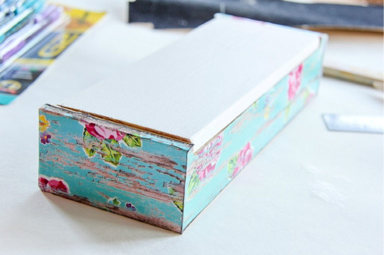 How To Make A Pretty Wood Box For Pens and Pencils Tonya Staab