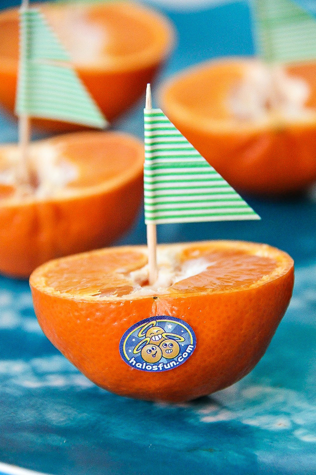 halos mandarin sailboat fun food for kids