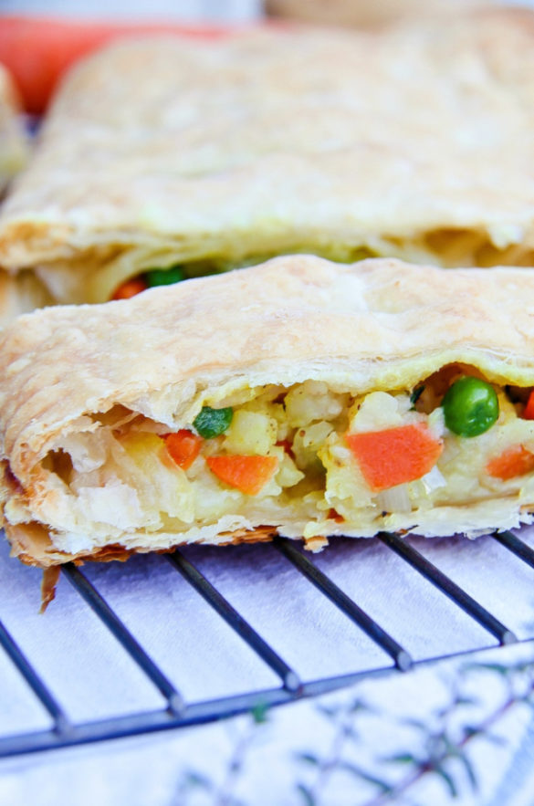 Blissfully Domestic Vegetable Pasties Tonya Staab