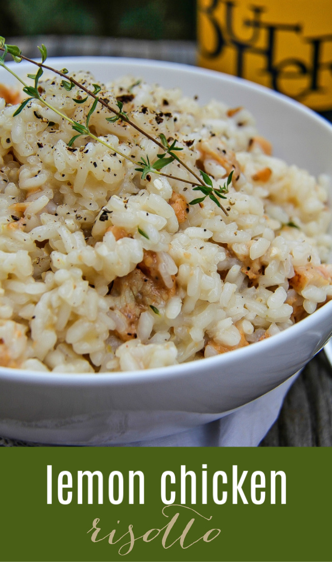 lemon chicken risotto pinterest