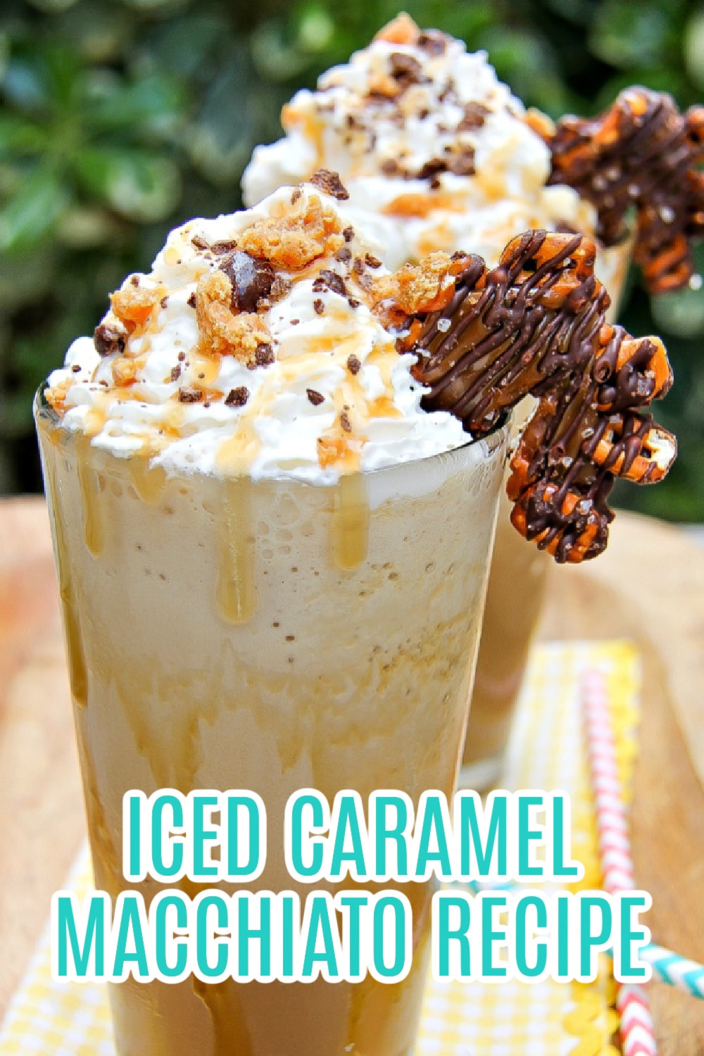 iced caramel macchiato recipe pinterest