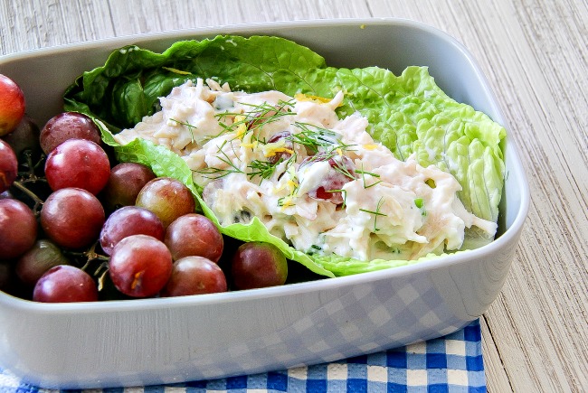 chicken salad lettuce wraps