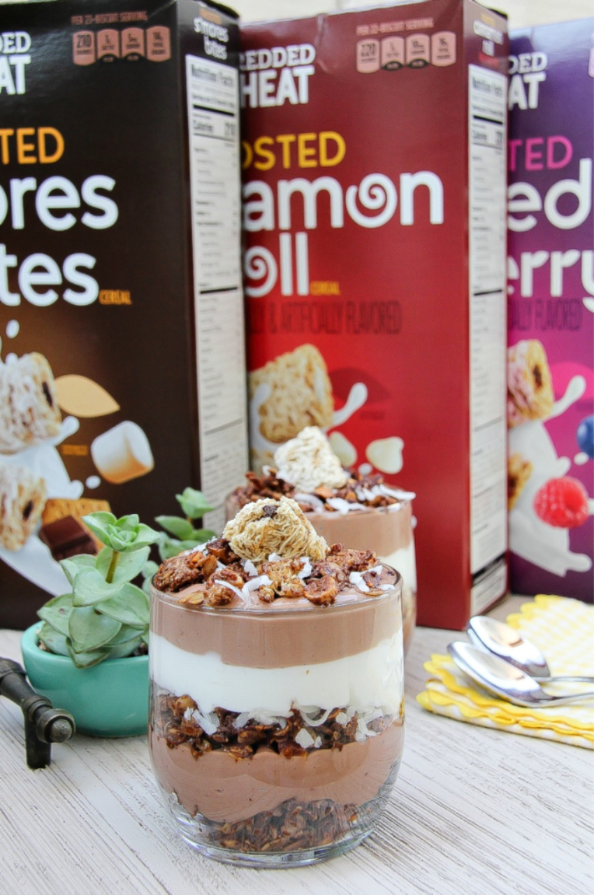 how to make a breakfast parfait with shredded wheat cereal