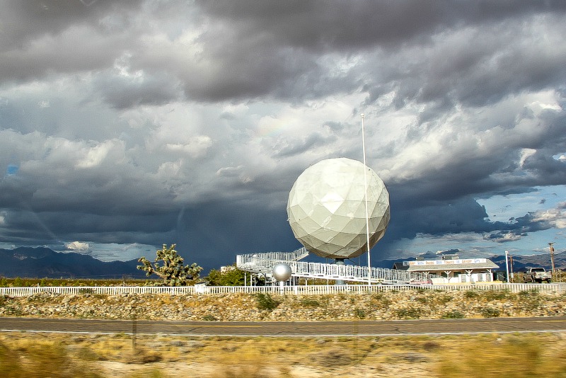 Golf ball House in Yucca Arizona