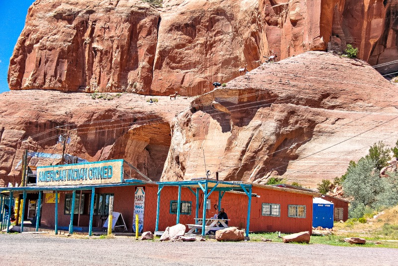 American Indian owned stores on Route 66
