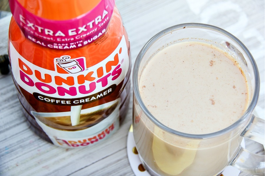 Dunkin Donuts coffee creamer