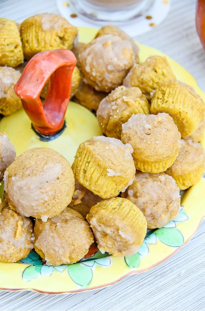Mini Donut Pumpkin Muffins Recipe for Fall Tonya Staab