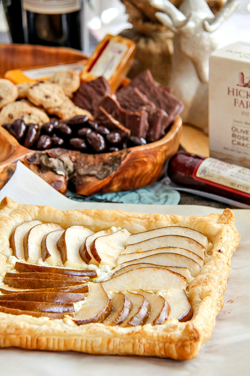 pear tart puff pastry