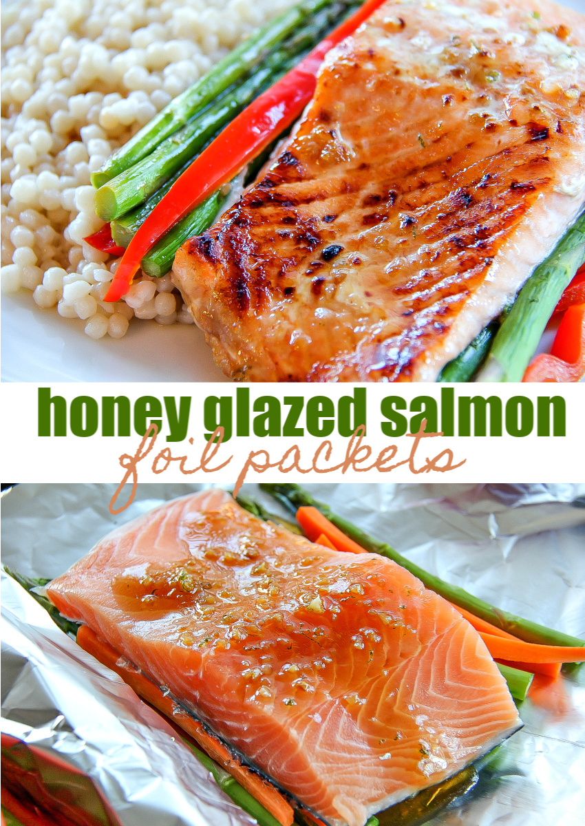 salmon foil packets pinterest