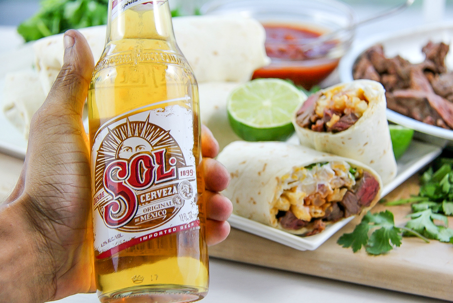 Sol, the drink to serve with a california burrito
