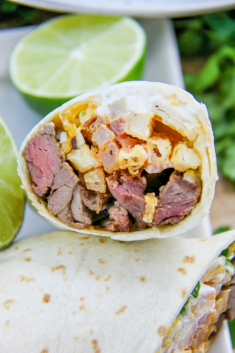 a california burrito recipe with french fries and carne asada meat