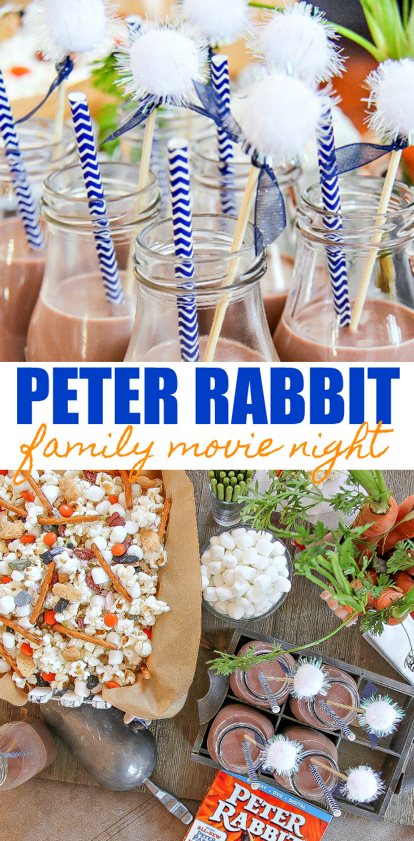 peter rabbit party and movie night ideas pinterest
