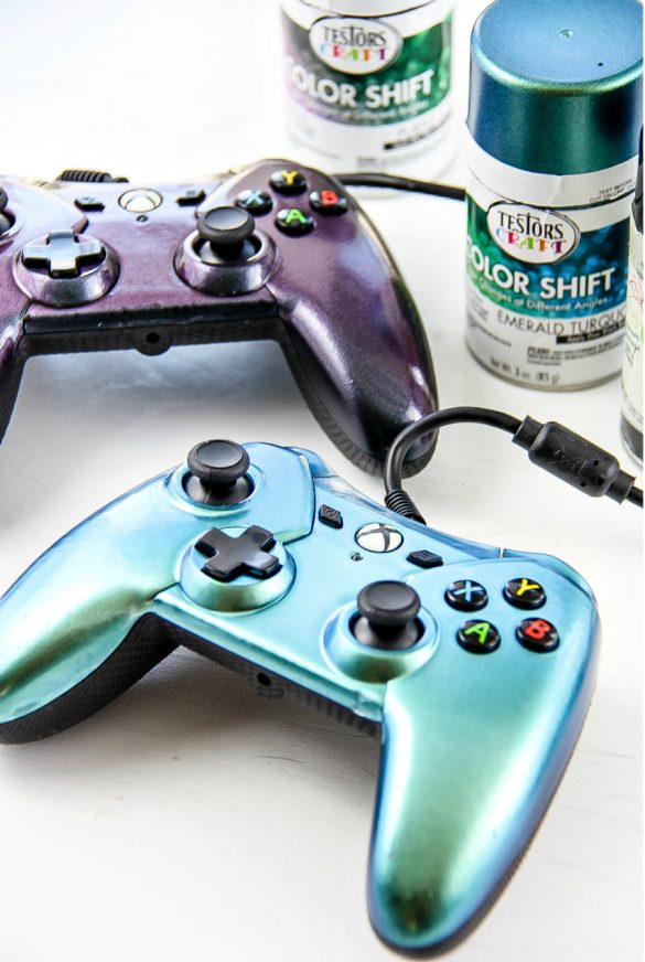 5 Minutes For Mom How To Paint Gaming Controllers Tonya Staab