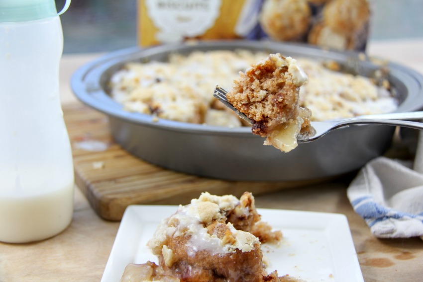 cinnamon apple breakfast bake