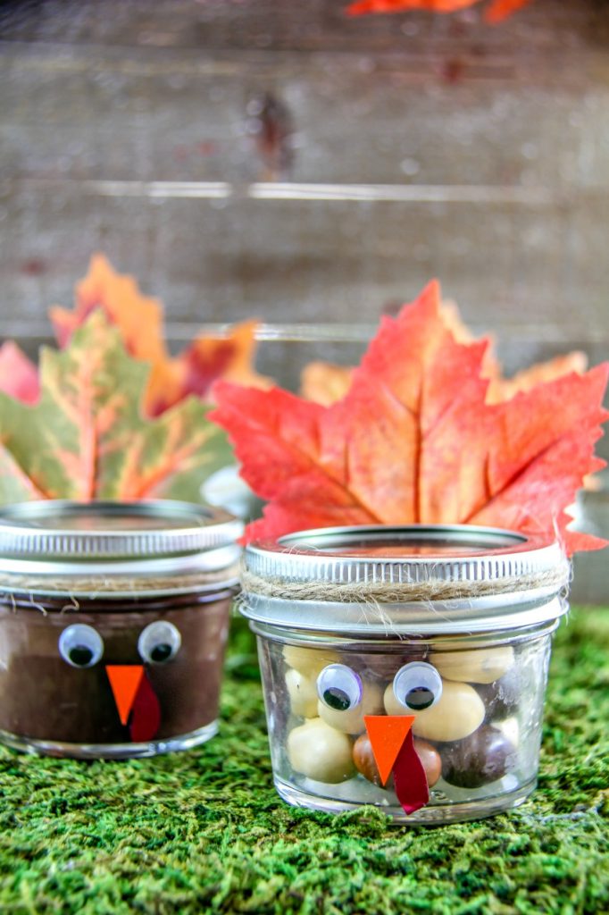 turkey jar craft filled with treats