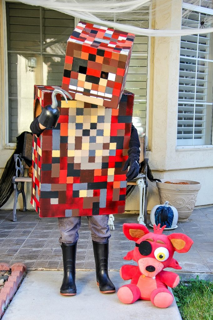 Minecraft Foxy handmade costume