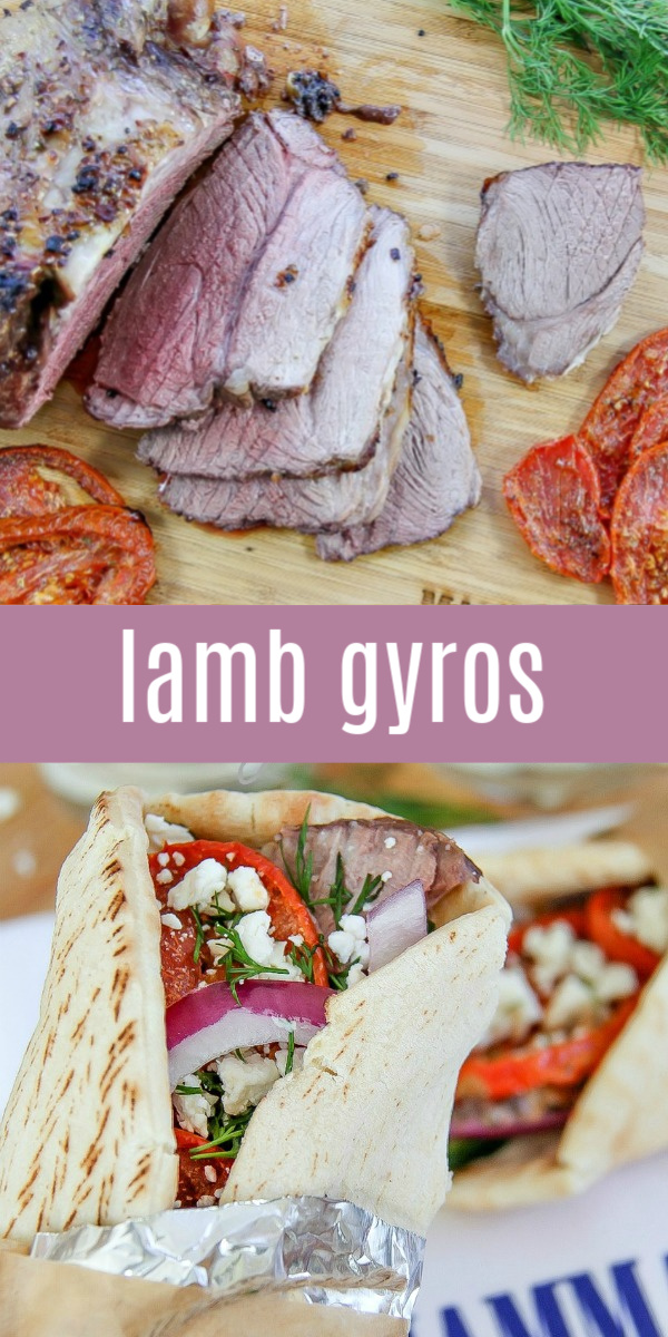 lamb gyros recipe pinterest