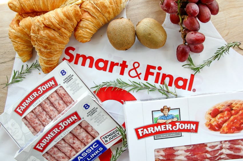 Smart and Final Farmer John bacon and sausage.