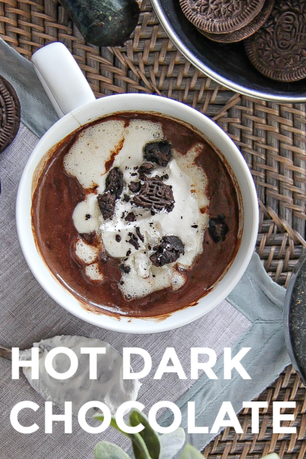 dark chocolate hot chocolate recipe