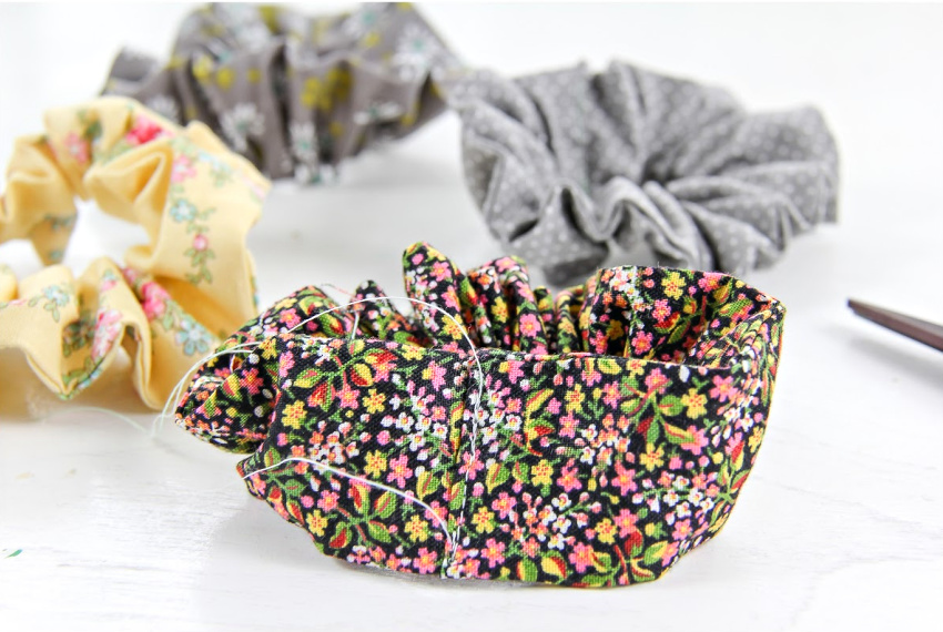 handmade scrunchies