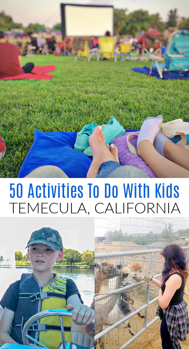 50 things to do in Temecula Pinterest image